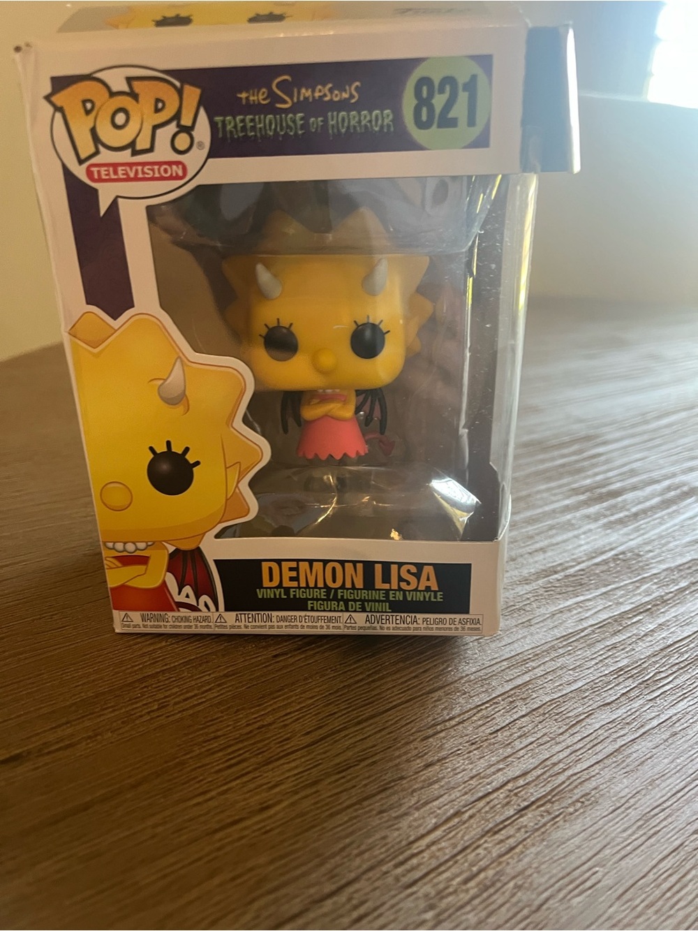 Pop mart x The Simpsons “Demon Lisa” (New in Box)
